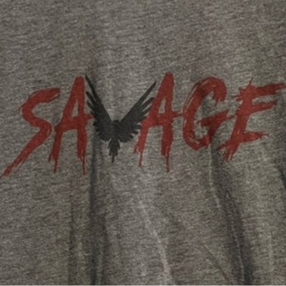 Logan Paul Maverick Savage T-Shirt Men’s Small Dark Grey